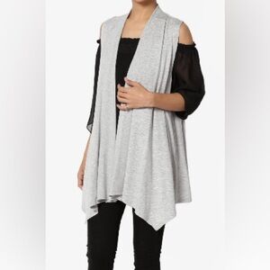 NY & Co. Sleeveless Soft Cardigan